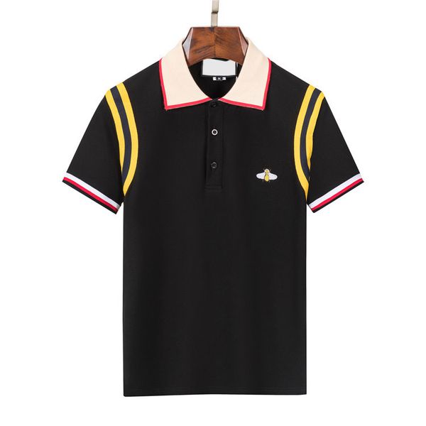 mens stylist polo shirts luxury italy men clothes short sleeve fashion casual men's summer t shirt many colors are available size, White;black
mens stylist polo shirts luxury italy men clothes short sleeve fashion casual men's summer t shirt many colors are available size, White;black