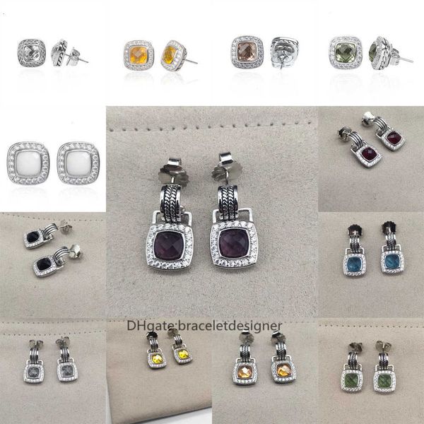 9 colors s925 designer stud earrings crystals simple female charm silver plated drop luxury earring square zirconia wedding women jewelry wo, Golden;silver
9 colors s925 designer stud earrings crystals simple female charm silver plated drop luxury earring square zirconia wedding women jewelry wo, Golden;silver