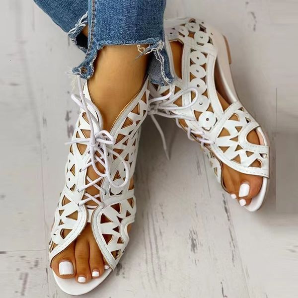 sandals woman summer shoelaces gladiator boot leisure wedge heel comfort women shoes zapatillas de mujer 230503, Black
sandals woman summer shoelaces gladiator boot leisure wedge heel comfort women shoes zapatillas de mujer 230503, Black