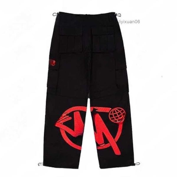 men's pants mens y2k hip hop vintage cargo loose fashion streetwear multi pocket leisure wide leg high waisted trousers workwear 230329, Black
men's pants mens y2k hip hop vintage cargo loose fashion streetwear multi pocket leisure wide leg high waisted trousers workwear 230329, Black