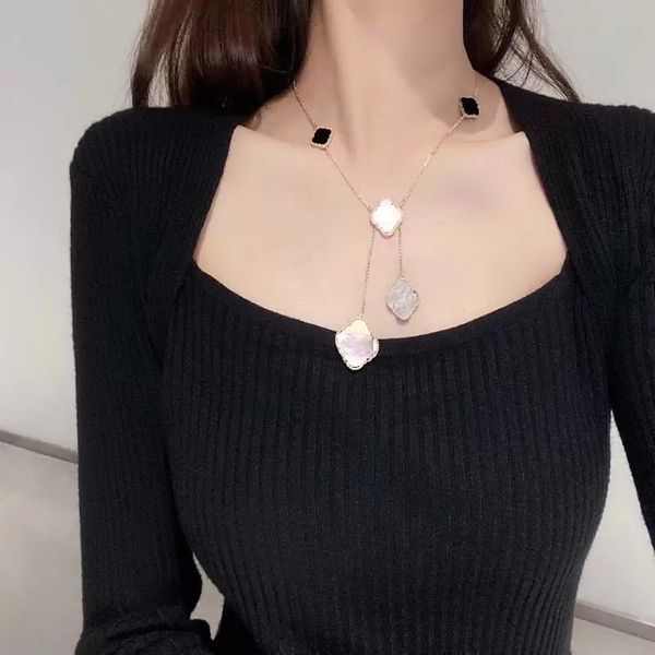 925 silver mixed six/10-flowers desinger necklace van clover charm bracelet bangle chain 18k gold agate shell mother-of-pearl for mother
925 silver mixed six/10-flowers desinger necklace van clover charm bracelet bangle chain 18k gold agate shell mother-of-pearl for mother
