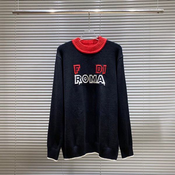 2023 spring and summer new fashion jacquard round neck sweater women's men's same trend high street long-sleeved coat h846s, Black;brown
2023 spring and summer new fashion jacquard round neck sweater women's men's same trend high street long-sleeved coat h846s, Black;brown