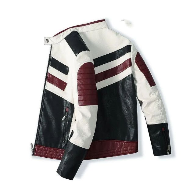 men's jackets 2023 mens pu hooded coats motorcycle biker faux leather jacket men classic patchwork winter clothes eur size, Black;brown
men's jackets 2023 mens pu hooded coats motorcycle biker faux leather jacket men classic patchwork winter clothes eur size, Black;brown