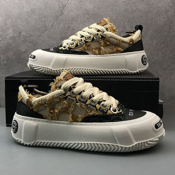 british designer wedding dress party shoes fashion white breathable vulcanized casual sneakers round toe thick bottom business driving walki, Black
british designer wedding dress party shoes fashion white breathable vulcanized casual sneakers round toe thick bottom business driving walki, Black