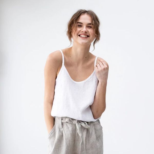 camisoles tanks casual summer women tank basic linen spaghetti strap sleeveless camisole female clothing ybsa1312y 230503, Black;white
camisoles tanks casual summer women tank basic linen spaghetti strap sleeveless camisole female clothing ybsa1312y 230503, Black;white