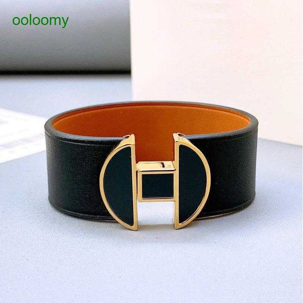 hemres designer bracelet layer cowhide h-buckle bracelet leather for women korean genuine punk with high-end quality 3z8n, Black
hemres designer bracelet layer cowhide h-buckle bracelet leather for women korean genuine punk with high-end quality 3z8n, Black