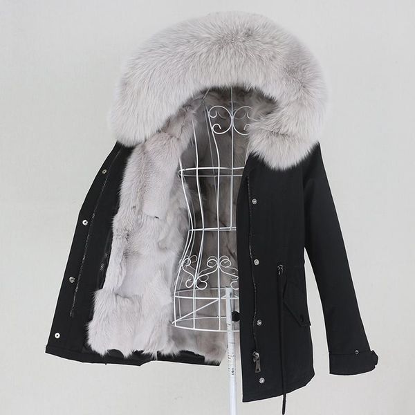 fur menina bonita 2022 short waterproof parka real fox fur coat winter jacket women natural raccoon fox fur collar hood detachable, Black
fur menina bonita 2022 short waterproof parka real fox fur coat winter jacket women natural raccoon fox fur collar hood detachable, Black