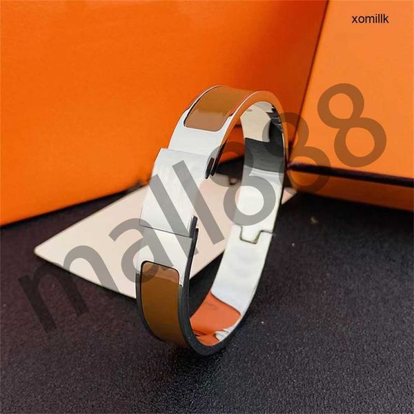 designer h letter silver color series bracelet luxury brand plated gold men's fashion daily accessories party wedding cll f3kv, Black
designer h letter silver color series bracelet luxury brand plated gold men's fashion daily accessories party wedding cll f3kv, Black