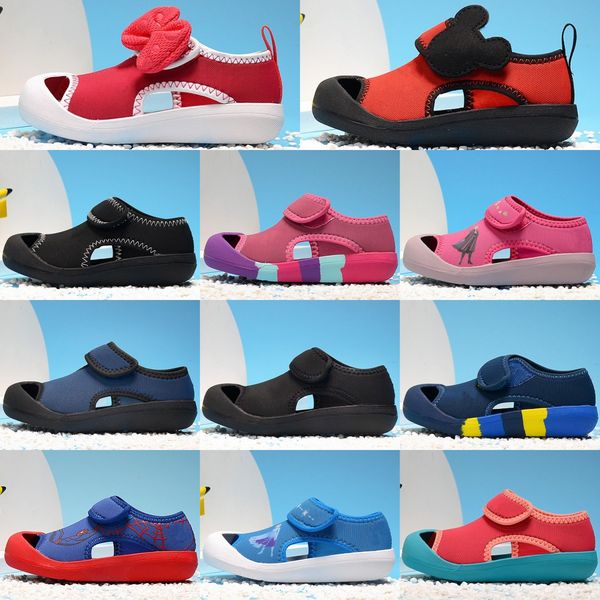 kids shoes toe coverage sandals protect children light breathable black blue summer toddlers youth outdoor trainers boys girls sport sneaker, Black;red
kids shoes toe coverage sandals protect children light breathable black blue summer toddlers youth outdoor trainers boys girls sport sneaker, Black;red