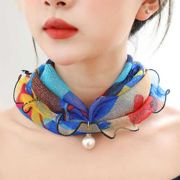 scarves korean mesh pearl lace scarf summer sunscreen sunshade print fake collar wave edge women veil neck protection silk scarve b80, Blue;gray
scarves korean mesh pearl lace scarf summer sunscreen sunshade print fake collar wave edge women veil neck protection silk scarve b80, Blue;gray