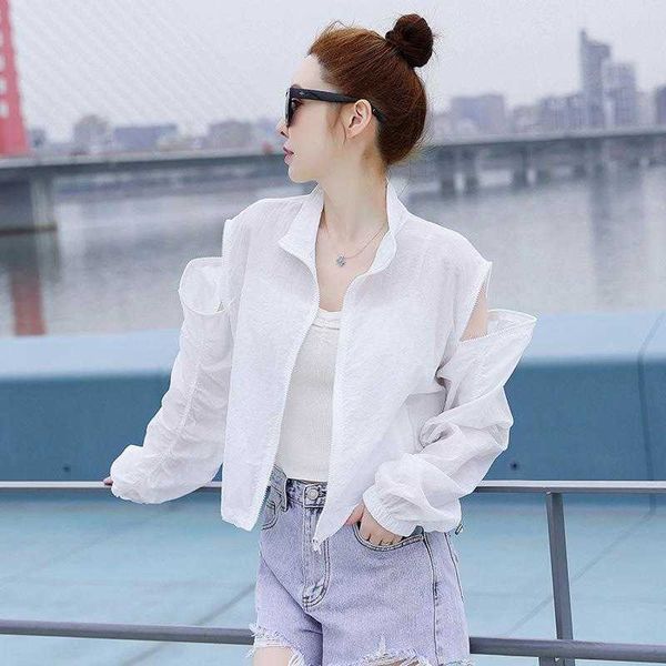 sun protection clothing for jackets women summer thin short coat outdoor, Black;brown
sun protection clothing for jackets women summer thin short coat outdoor, Black;brown