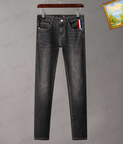 mens jeans designer spring summer fashion casual luxurious loose fitting retro black straight tube brand letter logo printed waist tied deni, Blue
mens jeans designer spring summer fashion casual luxurious loose fitting retro black straight tube brand letter logo printed waist tied deni, Blue