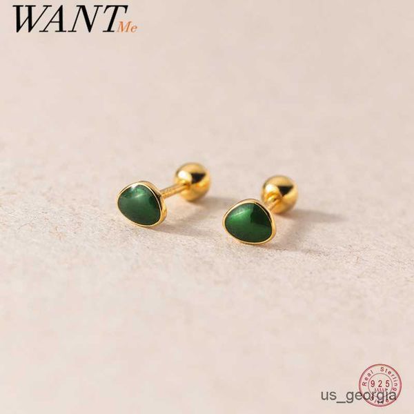 stud 925 sterling silver unique green enamel screw beads small stud earrings for women fashion baby ear bone jewelry, Golden;silver
stud 925 sterling silver unique green enamel screw beads small stud earrings for women fashion baby ear bone jewelry, Golden;silver
