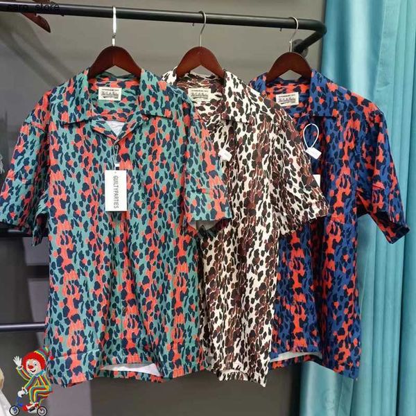 men's casual shirts japanese fashioni style wacko maria shirt all over leopard print hawaiian couple short sleeve hip hop shirts j23050, White;black
men's casual shirts japanese fashioni style wacko maria shirt all over leopard print hawaiian couple short sleeve hip hop shirts j23050, White;black