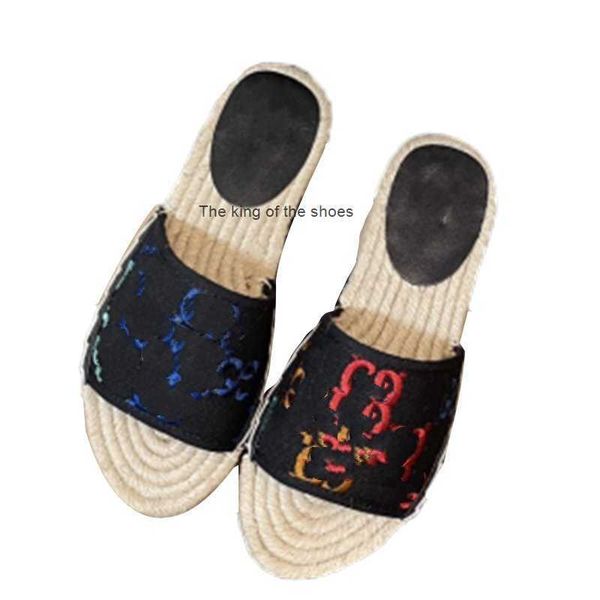 2023 sandals2023 straw-braided fisherman's slippers women's platform slippers designer slippers non-slip sandals classic color fli, Black
2023 sandals2023 straw-braided fisherman's slippers women's platform slippers designer slippers non-slip sandals classic color fli, Black