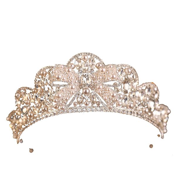 spot new bowknot pearl crown bride wedding headband hair accessories rose gold wedding dress hair accessories crystal crown wholesale, Silver
spot new bowknot pearl crown bride wedding headband hair accessories rose gold wedding dress hair accessories crystal crown wholesale, Silver