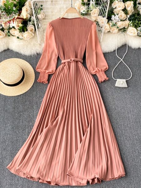 casual dresses women elegant maxi spring summer patchwork puff long sleeve pleated muslim ladies party 230503, Black;gray
casual dresses women elegant maxi spring summer patchwork puff long sleeve pleated muslim ladies party 230503, Black;gray