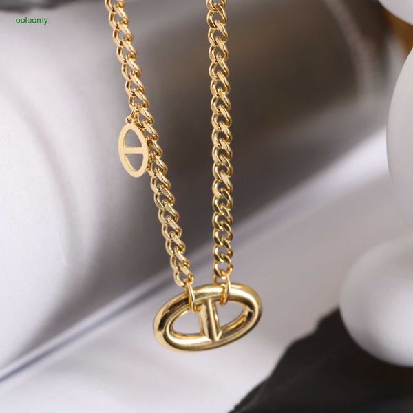 hemres designer bracelet titanium steel 18k gold stereoscopic pig nose bracelet women's korean edition ins style simple clavicle chain, Black
hemres designer bracelet titanium steel 18k gold stereoscopic pig nose bracelet women's korean edition ins style simple clavicle chain, Black