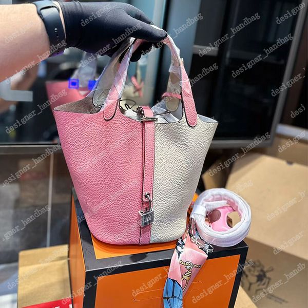 luxury designer with lock picotin basket bags mini bucket bag tote crossbody shoulder bags women twotone shopper bag genuine leather handbag
luxury designer with lock picotin basket bags mini bucket bag tote crossbody shoulder bags women twotone shopper bag genuine leather handbag