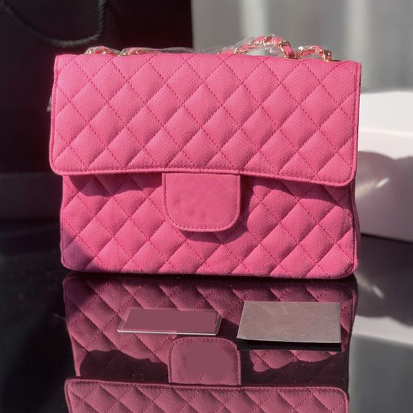 french womens pink denim jumbo xl quilted bags classic flap gold metal hardware matelasse chain crossbody shoulder vintage handbags with bac
french womens pink denim jumbo xl quilted bags classic flap gold metal hardware matelasse chain crossbody shoulder vintage handbags with bac