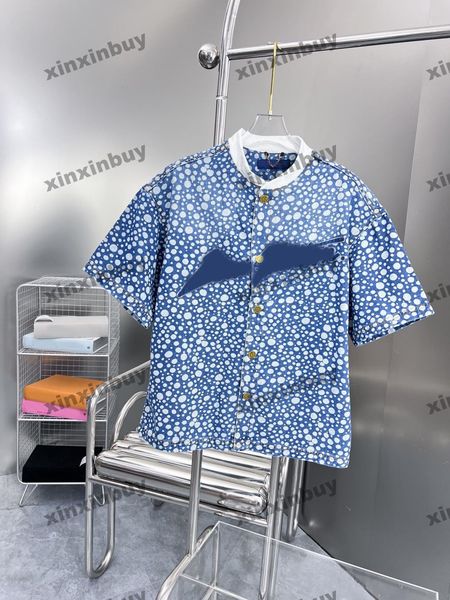 xinxinbuy men designer tee t shirt 23ss infinity dots pattern pumpkin denim short sleeve cotton women black blue m-3xl, Black;brown
xinxinbuy men designer tee t shirt 23ss infinity dots pattern pumpkin denim short sleeve cotton women black blue m-3xl, Black;brown