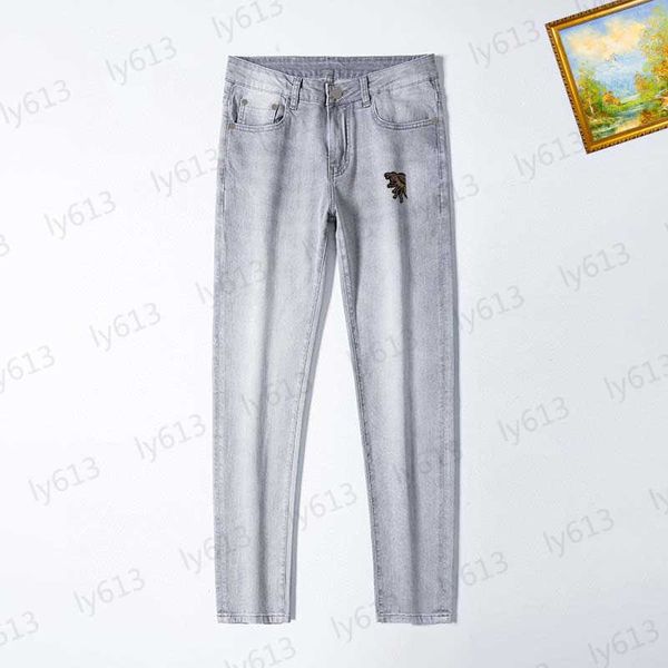 summer spring designer mens jeans light gray fashion luxury heavy industry yeast washing process design imported denim fabric pants male tro, Blue
summer spring designer mens jeans light gray fashion luxury heavy industry yeast washing process design imported denim fabric pants male tro, Blue