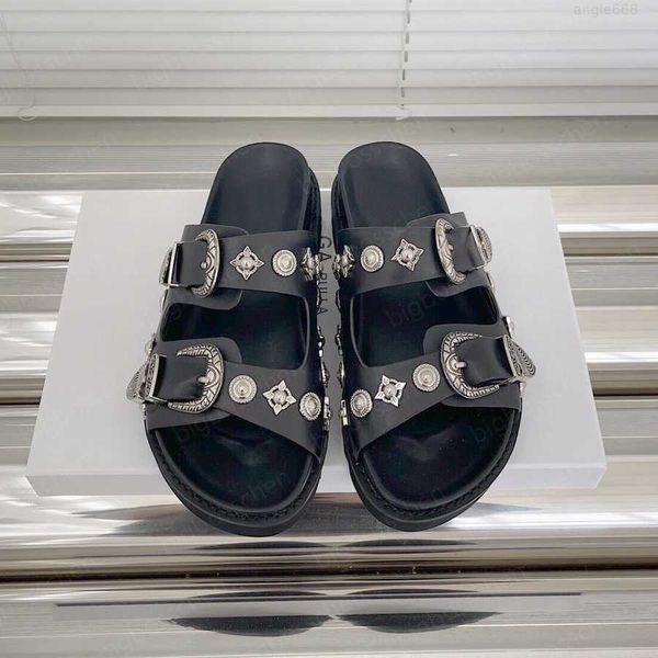 ladies slippers designer beach sandals toga fashion thick bottom personality retro black rivets metal buckle a word with summer outdoor spor
ladies slippers designer beach sandals toga fashion thick bottom personality retro black rivets metal buckle a word with summer outdoor spor