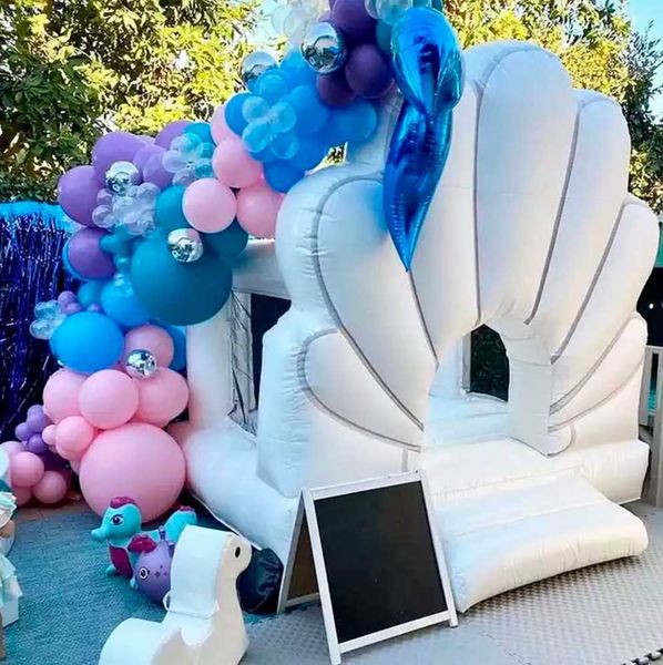 5x4m white shell mini white bounce house wedding inflatable bouncy castle with slide for christenings baby showers and birthday parties
5x4m white shell mini white bounce house wedding inflatable bouncy castle with slide for christenings baby showers and birthday parties