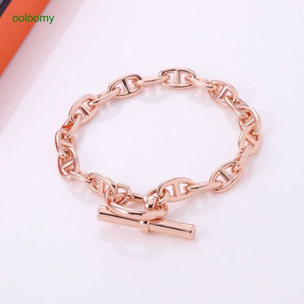 hemres designer bracelet smooth pig nose bracelet with cool and powerful round ring buckle personalized fashion popular on the internet same, Black
hemres designer bracelet smooth pig nose bracelet with cool and powerful round ring buckle personalized fashion popular on the internet same, Black