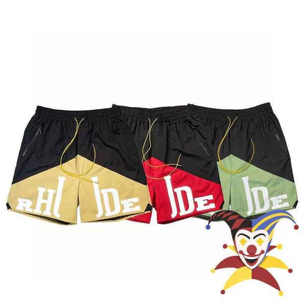 men's shorts patchwork shorts men women 11 yellow drstring white shorts yacht splicing breeches j230503, White;black
men's shorts patchwork shorts men women 11 yellow drstring white shorts yacht splicing breeches j230503, White;black