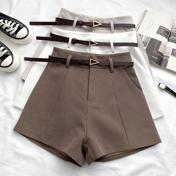 women's shorts itoolin casual women's shorts a-line high waist short femme chic office lady shorts with belted vintage female trou, White;black
women's shorts itoolin casual women's shorts a-line high waist short femme chic office lady shorts with belted vintage female trou, White;black