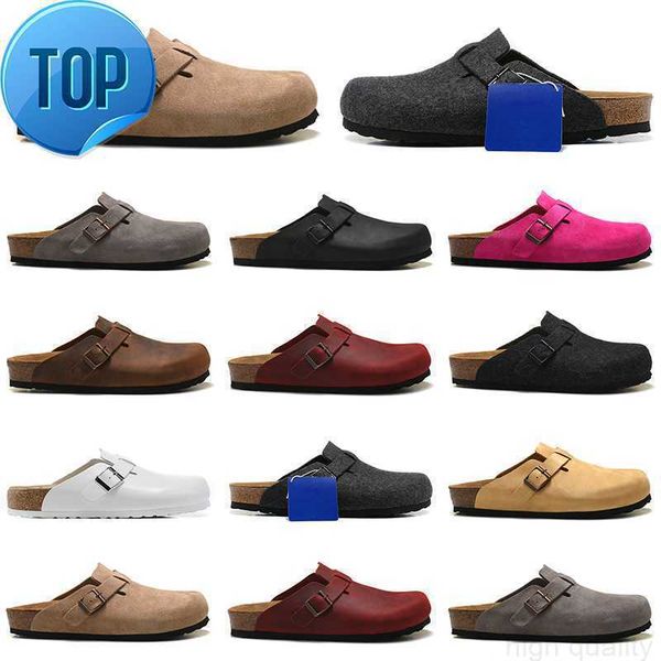 slippers boston clogs designer sandals men women slide slippers soft footbed clog suede leather buckle strape, Black
slippers boston clogs designer sandals men women slide slippers soft footbed clog suede leather buckle strape, Black