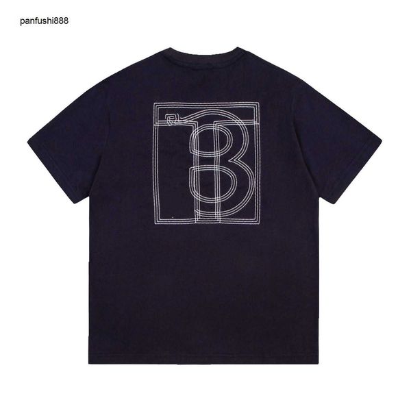 mens t-shirt burbrerys short sleeve shirts ins fashion brand summer 2023 casual cotton round neck letter embroidery popu tdru ttwl cll, White;black
mens t-shirt burbrerys short sleeve shirts ins fashion brand summer 2023 casual cotton round neck letter embroidery popu tdru ttwl cll, White;black