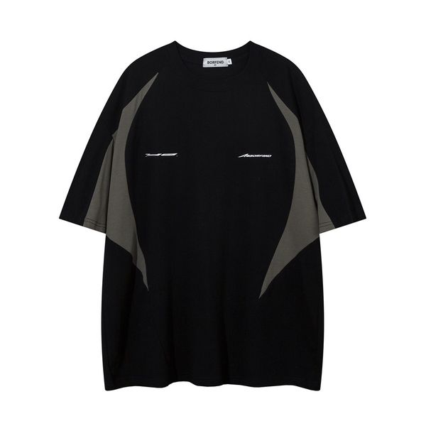 hip hop oversized tshirt y2k streetwear american style retro patchwork sports t-shirt men harajuku fashion casual loose tee, White;black
hip hop oversized tshirt y2k streetwear american style retro patchwork sports t-shirt men harajuku fashion casual loose tee, White;black
