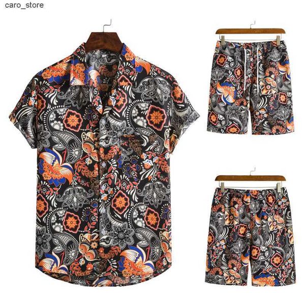 men's casual shirts new 2022 summer men hawaiian sets printing suit short sleeve button shirt beach shorts set streetwear casual mens t, White;black
men's casual shirts new 2022 summer men hawaiian sets printing suit short sleeve button shirt beach shorts set streetwear casual mens t, White;black