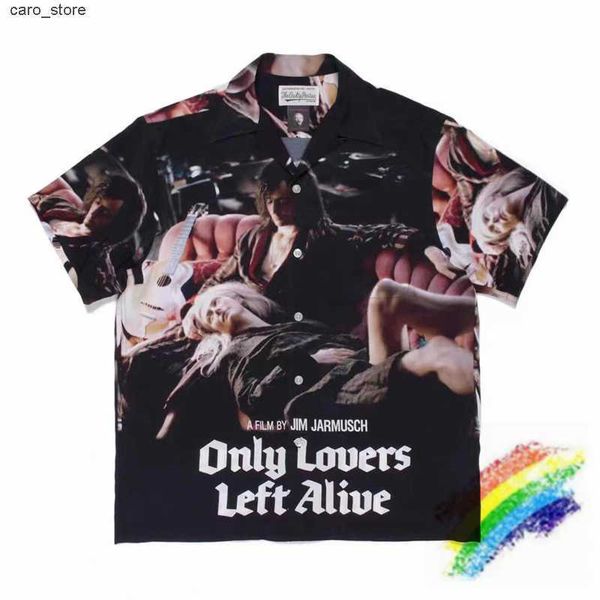 men's casual shirts new wacko maria shirt men women digital printing hawaiian shirts tee j230502, White;black
men's casual shirts new wacko maria shirt men women digital printing hawaiian shirts tee j230502, White;black