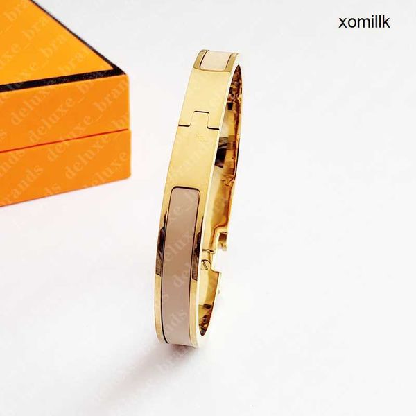bangle lassic h bracelet designer 8mm gold luxury brand enamel for men women birthday mother' day jewelry holiday gifts cll xhic 0xi6, Black
bangle lassic h bracelet designer 8mm gold luxury brand enamel for men women birthday mother' day jewelry holiday gifts cll xhic 0xi6, Black