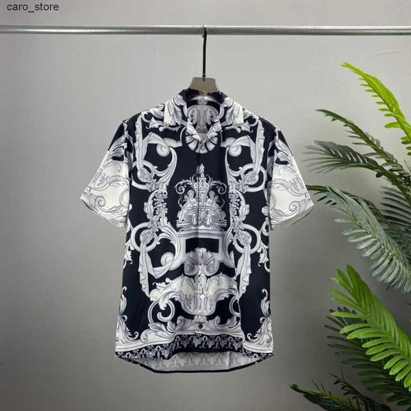 men's casual shirts summer new harajuku hawaii style casual street t shirt fashion men's palace print short sleeve business men&#, White;black
men's casual shirts summer new harajuku hawaii style casual street t shirt fashion men's palace print short sleeve business men&#, White;black