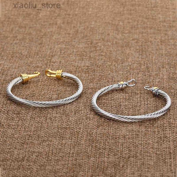 bangle silver twisted cuff bangle fashion men bracelets hook 5mm wire woman designer cable mens exquisite simple accessories for women, Black
bangle silver twisted cuff bangle fashion men bracelets hook 5mm wire woman designer cable mens exquisite simple accessories for women, Black