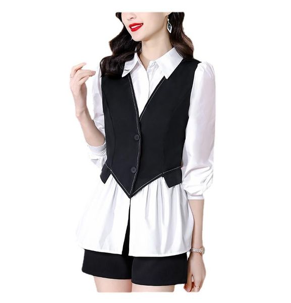 shirts spring autumn patchwork shirts women full sleeve black white shirts woman button down shirt for women
shirts spring autumn patchwork shirts women full sleeve black white shirts woman button down shirt for women
