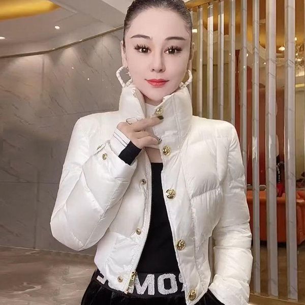 leather fashion parkas short jackets women's winter 2022 loose cotton padded ladies coats thicken warm outerwear female s162, Black
leather fashion parkas short jackets women's winter 2022 loose cotton padded ladies coats thicken warm outerwear female s162, Black