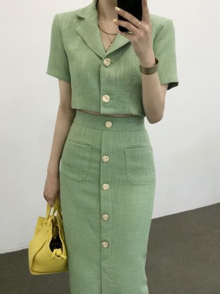 two piece dress korean chic slim small fragrance tweed two piece set women short jacket coat long skirt suits french vintage 2pcs outfits 23, White
two piece dress korean chic slim small fragrance tweed two piece set women short jacket coat long skirt suits french vintage 2pcs outfits 23, White