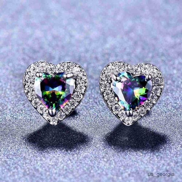 stud cute sweet rainbow heart stud earrings for women girls silver color full of zircon crystal stone studs daily party jewelry, Golden;silver
stud cute sweet rainbow heart stud earrings for women girls silver color full of zircon crystal stone studs daily party jewelry, Golden;silver
