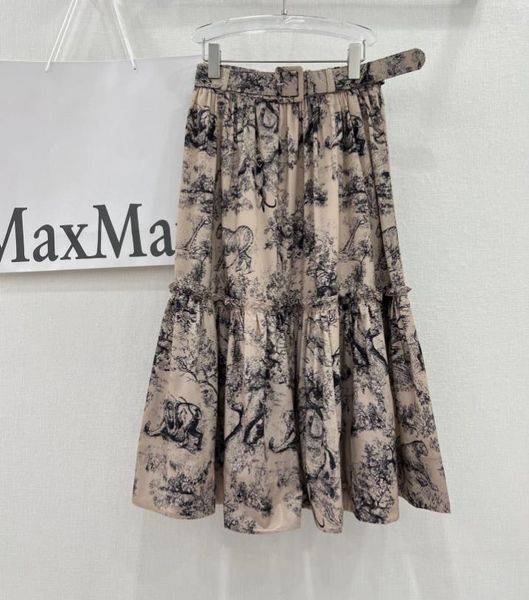 design long maxi skirts womens summer new ink totem forest animals print ruffled pleated skirts jupe femme, Black
design long maxi skirts womens summer new ink totem forest animals print ruffled pleated skirts jupe femme, Black