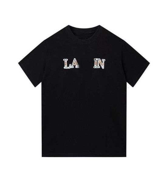 ss23 designer lanvins t shirt embroidery tee exotic two-color summer trend fashion black 2023, White;black
ss23 designer lanvins t shirt embroidery tee exotic two-color summer trend fashion black 2023, White;black