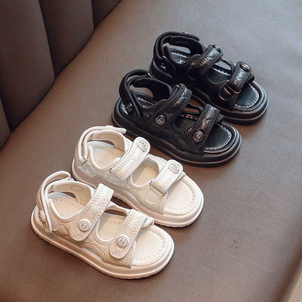 sandals fashion girl's sandals thick bottom summer tredny kids beach sliders leisure 26-37 solid color sweing all-match children shoes, Black;red
sandals fashion girl's sandals thick bottom summer tredny kids beach sliders leisure 26-37 solid color sweing all-match children shoes, Black;red