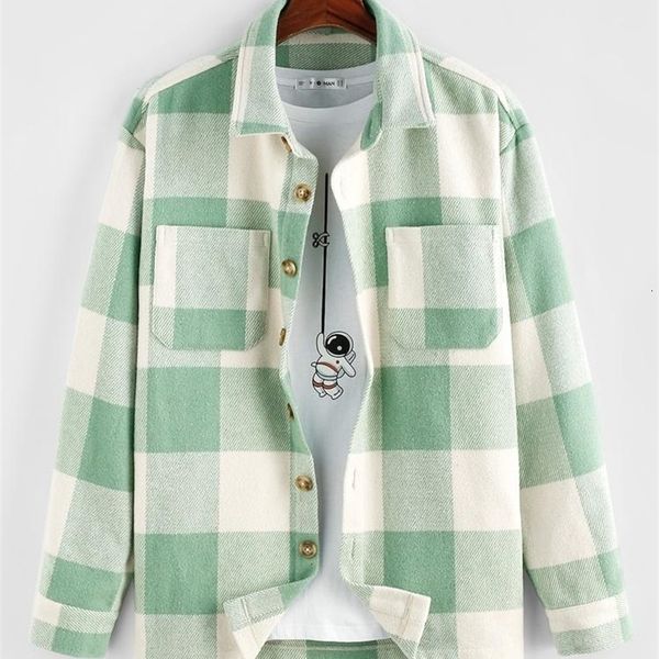 men's casual shirts long sleeves shirt jacket for men plaid wool blend shacket fall spring streetwear blouse overshirt outerwear 23050, White;black
men's casual shirts long sleeves shirt jacket for men plaid wool blend shacket fall spring streetwear blouse overshirt outerwear 23050, White;black