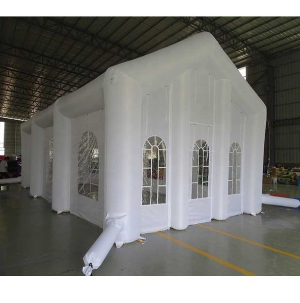 6x8x5m outdoor inflatable wedding house inflatables white event party tent for sale portable inflated church
6x8x5m outdoor inflatable wedding house inflatables white event party tent for sale portable inflated church
