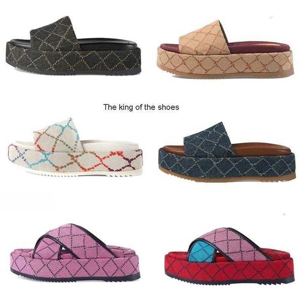 2022 20232023ity slipper new denim slipper embroidered cotton luxury designer slides fashion thick bottom women platform letter s ibf, Black
2022 20232023ity slipper new denim slipper embroidered cotton luxury designer slides fashion thick bottom women platform letter s ibf, Black