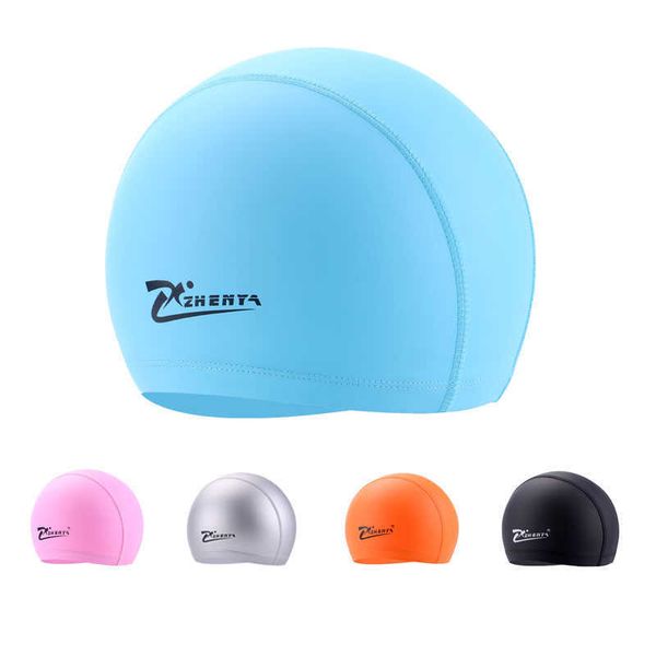 swimming caps swimming caps teens pu waterproof swimming pool hat long hair swim hats ear protector flexible colorful diving cap j230502
swimming caps swimming caps teens pu waterproof swimming pool hat long hair swim hats ear protector flexible colorful diving cap j230502